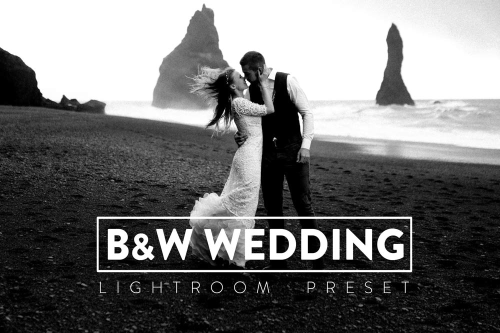 10 Black and White Wedding Lightroom Preset 