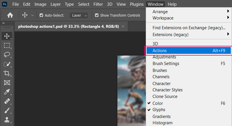 photoshop actions