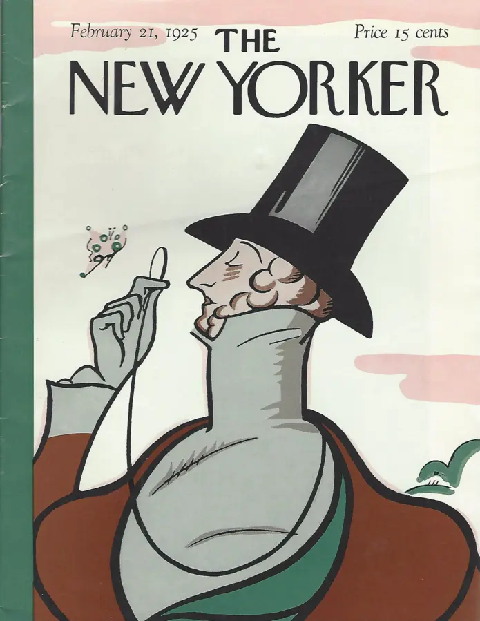 new yorker publication graphic design