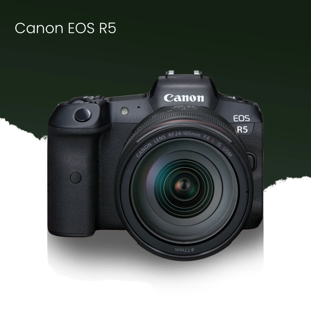 Visual of canon EOS R5