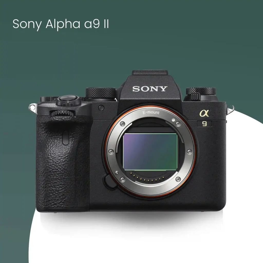 Visual of sony alpha a9 