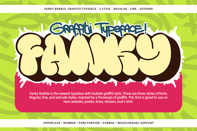 Graffiti alphabet fonts