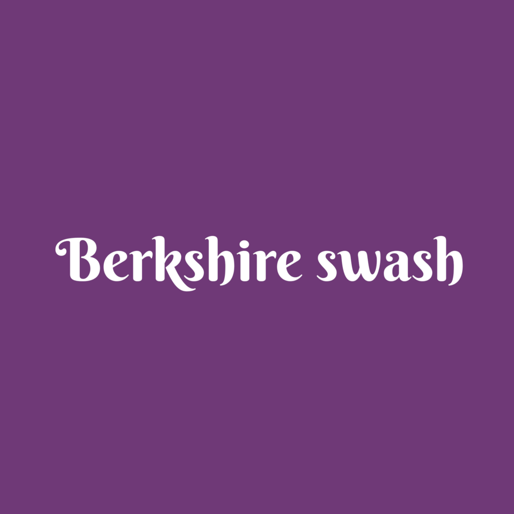 Berkshire swash