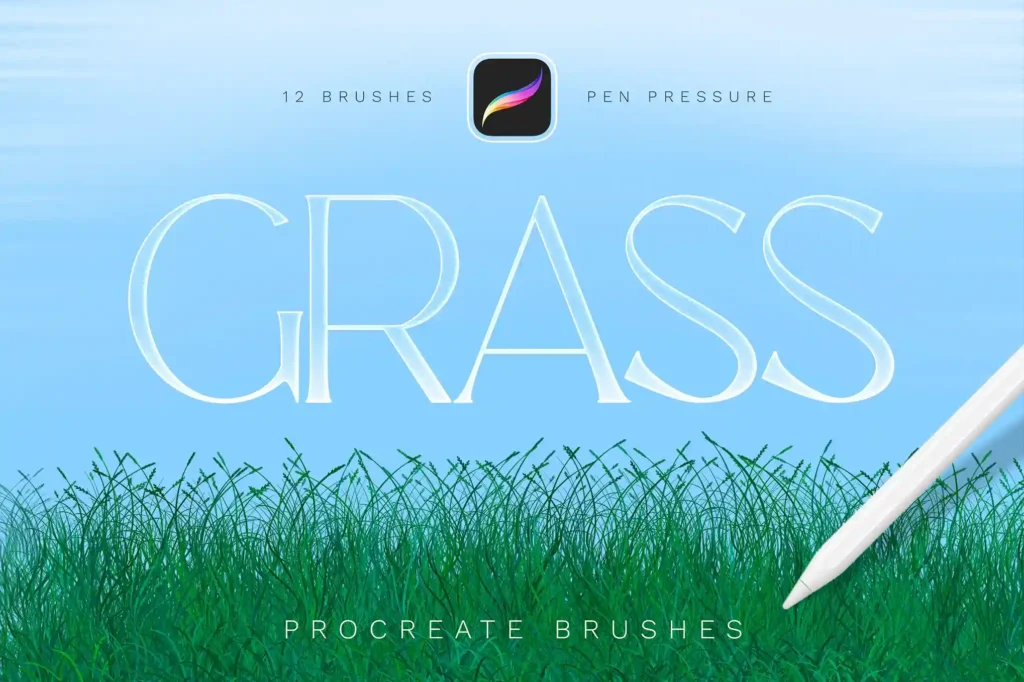 Grass Procreate Brushes