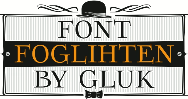 foglihten monogram font