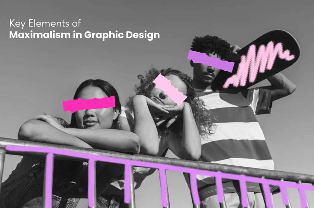 Key features of maximalism in graphic design