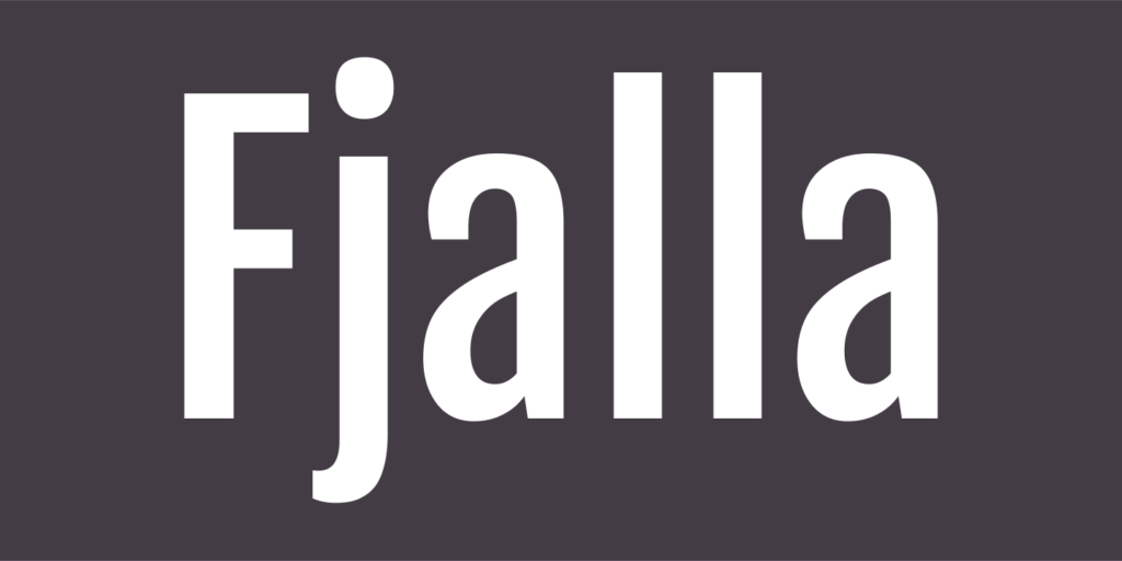 Fjalla one font download