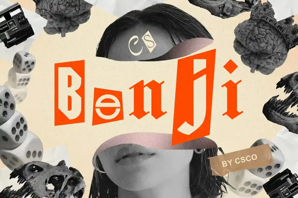 Benji – Collage Font