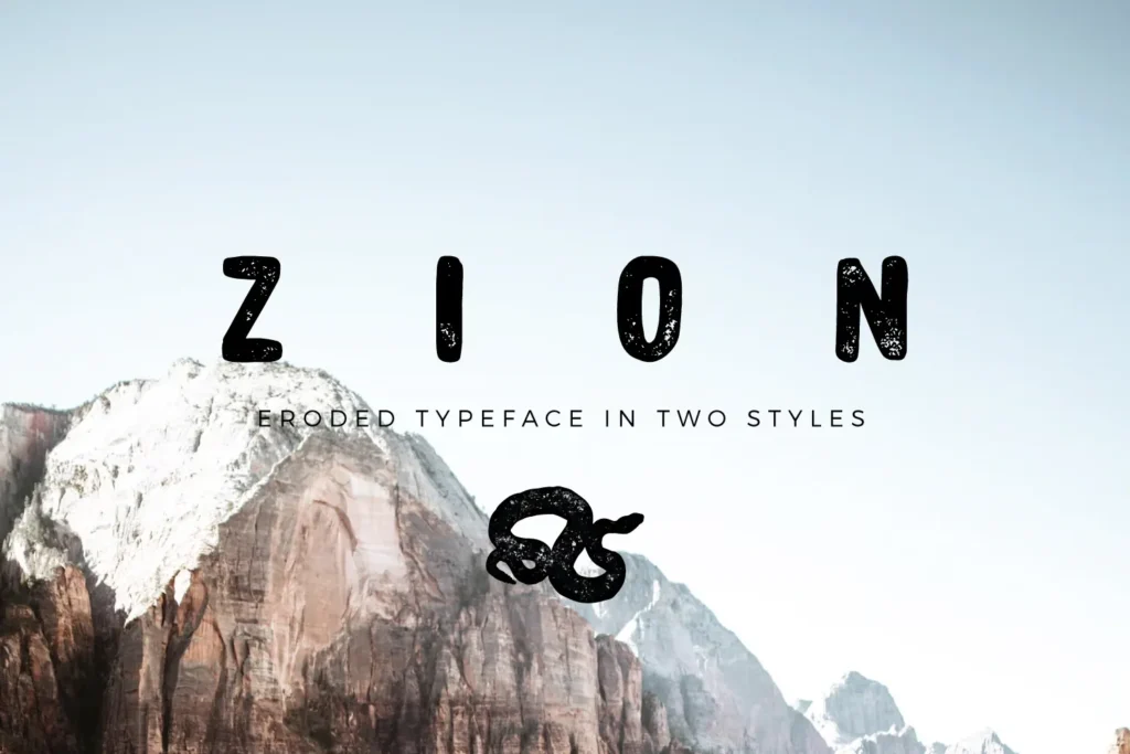 Zion font download