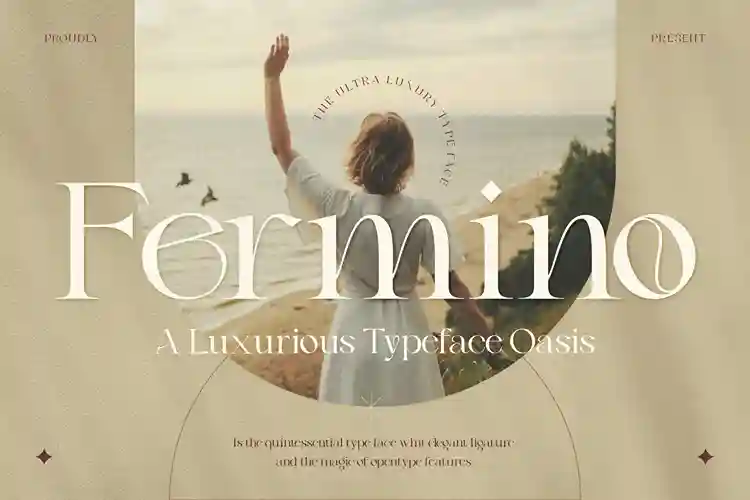 Fermino luxury font