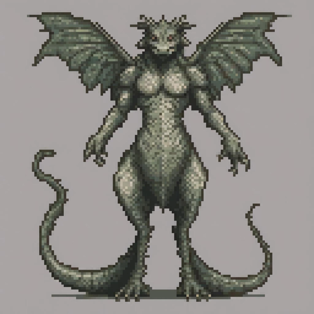 Pixel art of Mythical creature 