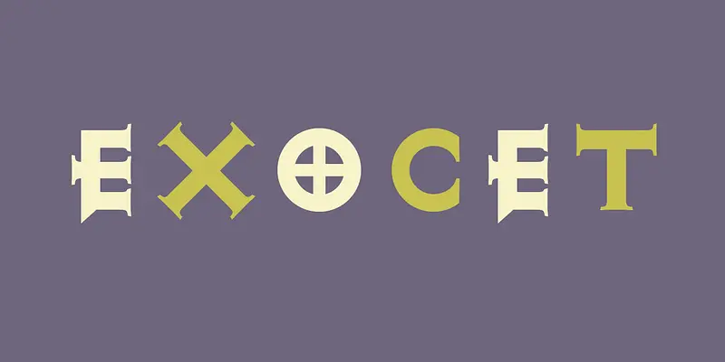 Exocet font download