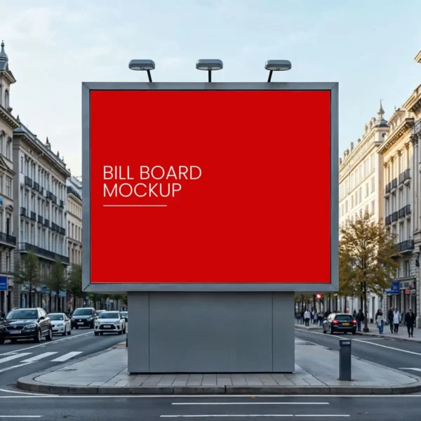 Bill board mockup download