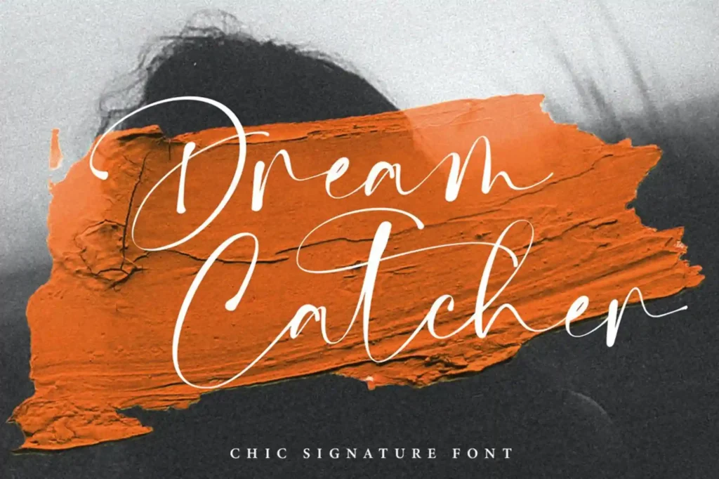 Dream catcher font download