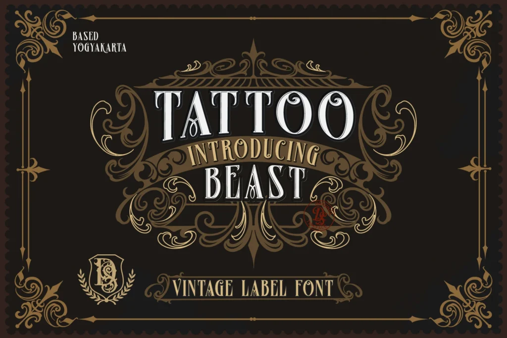 Tattoo Beast font