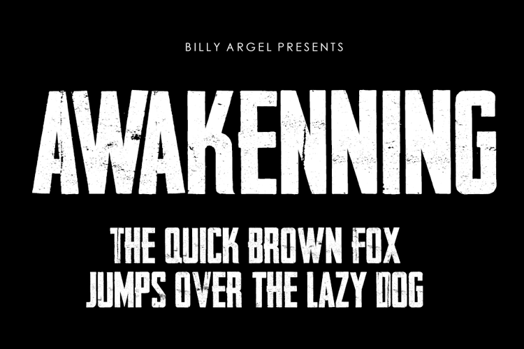 Awakenning Font download