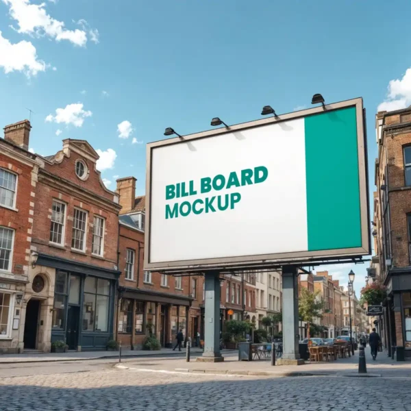 Bill board city mockup