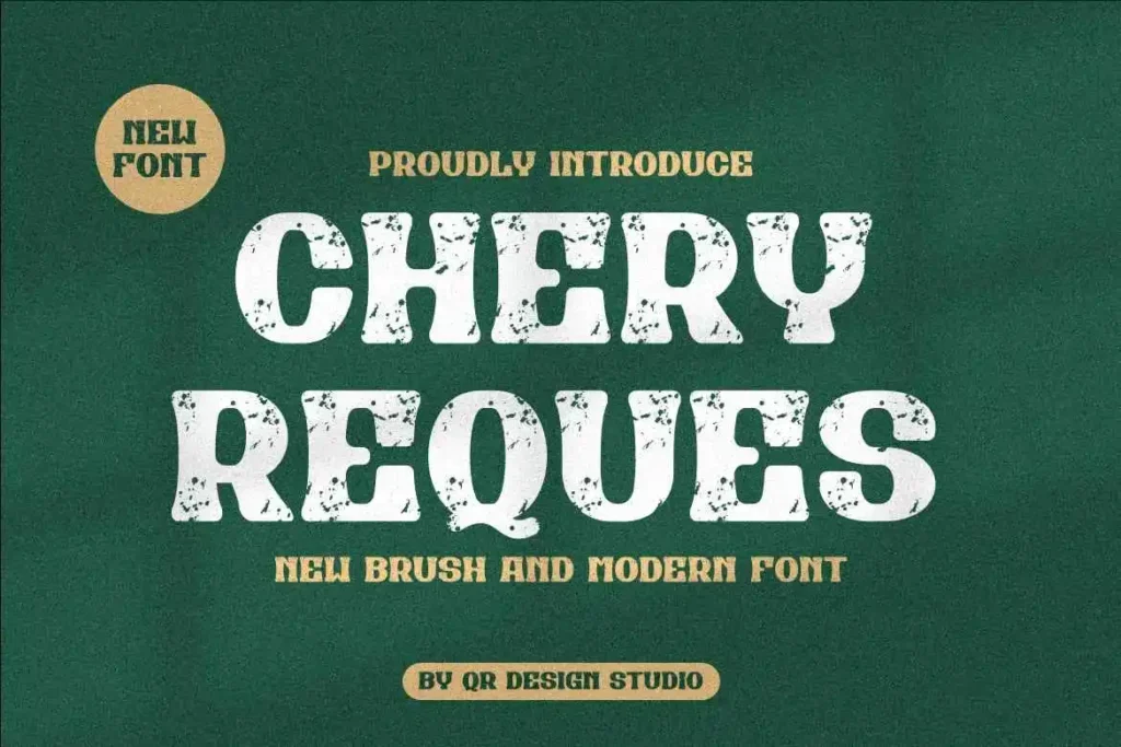 Chery Reques font download