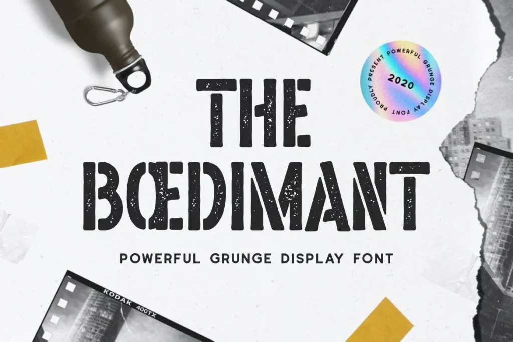 Boedimant font download