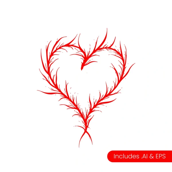 Heart Tattoo Line Art download