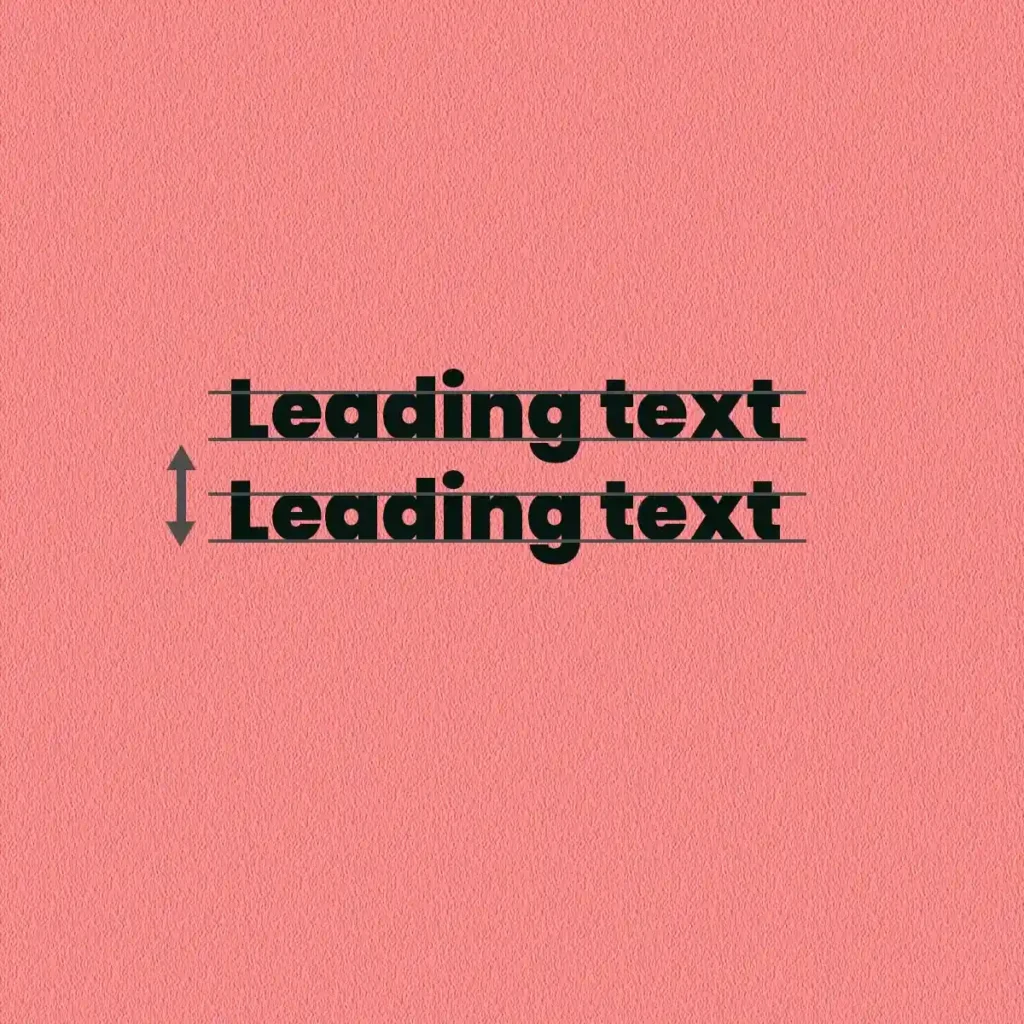 leading typography