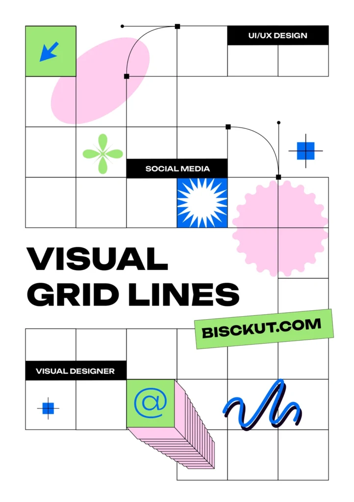 Visual representation of grid lines