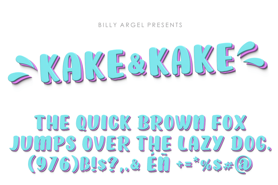 Kake & Kake font download