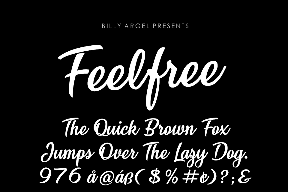 Feel free font download