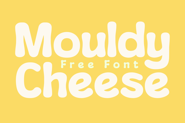 Mouldy cheese font download