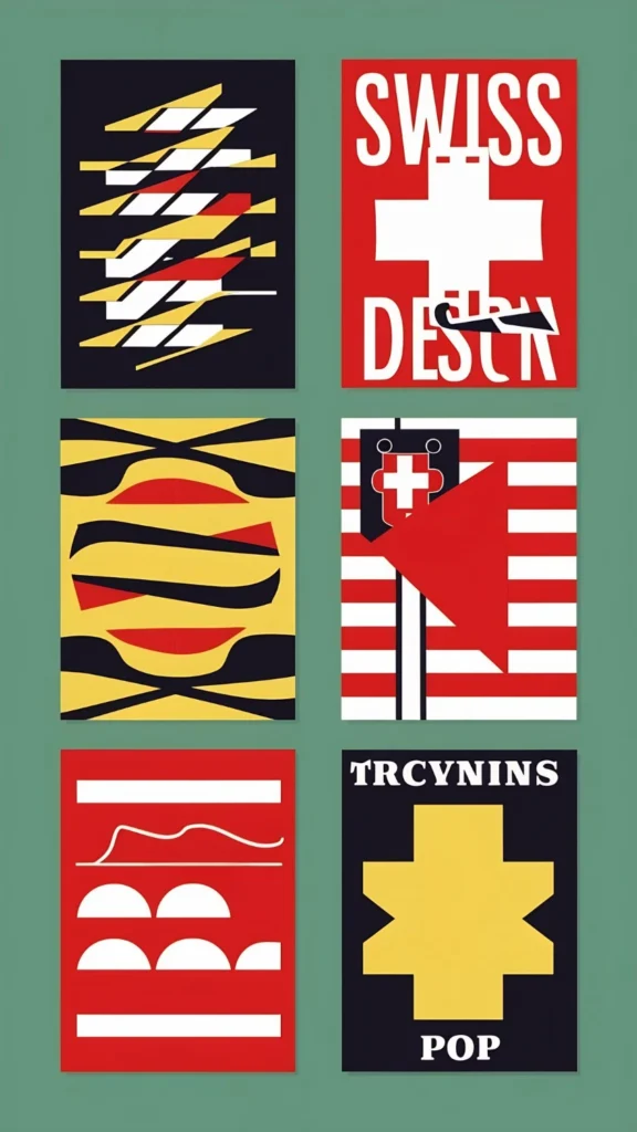 Swiss style designs