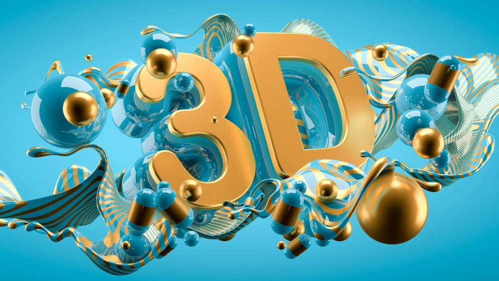 Visual representation of 3d design