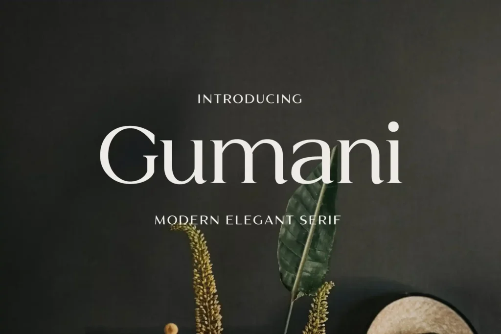 Gumani serif download