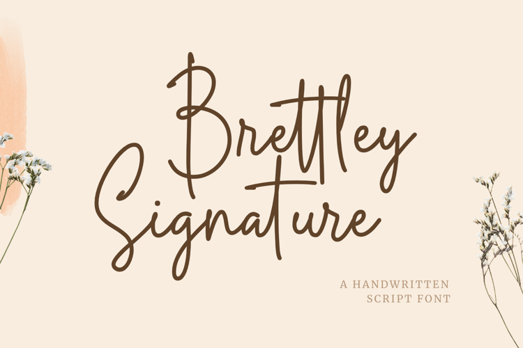 Brettley Signature Font download 