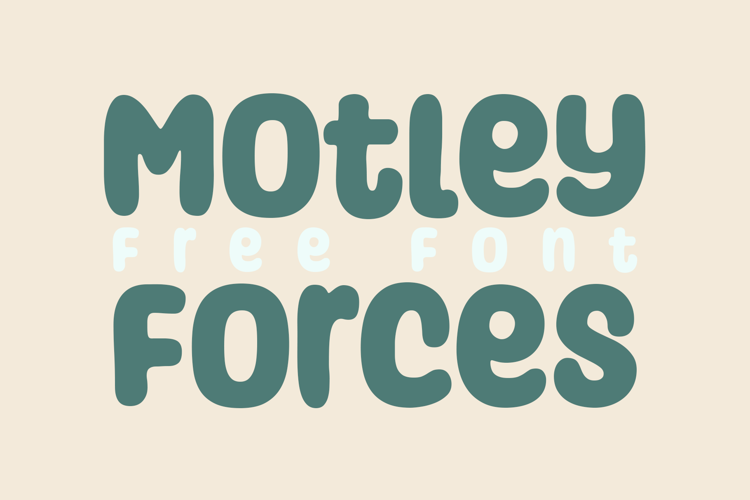 Motley Forces Font download 