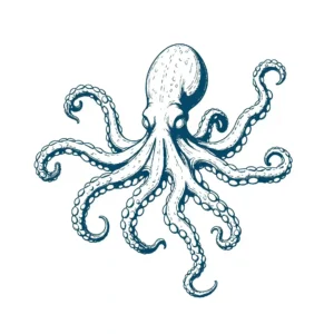 Octopus Line Art download