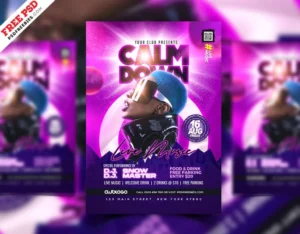 Music Party Night Club Flyer Template