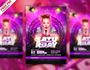 DJ Night Club Poster download