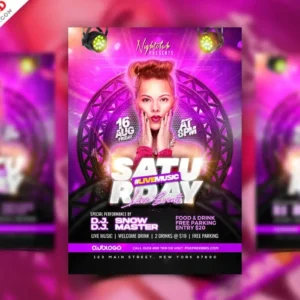 DJ Night Club Poster download