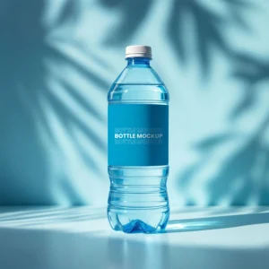 Label-Ready Plastic Bottle Mockup download