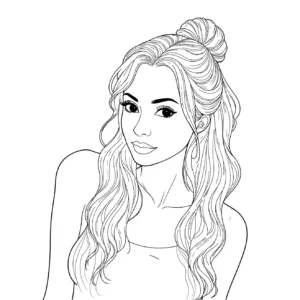 Female Form Line Drawing download