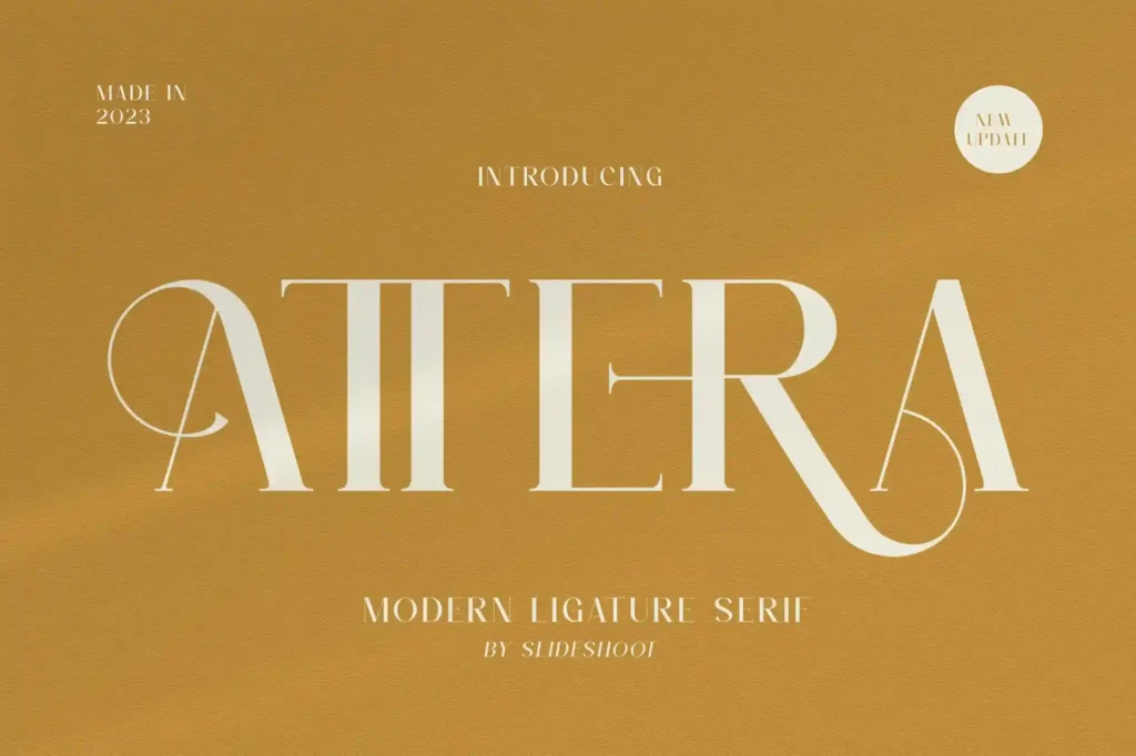 Attera font download