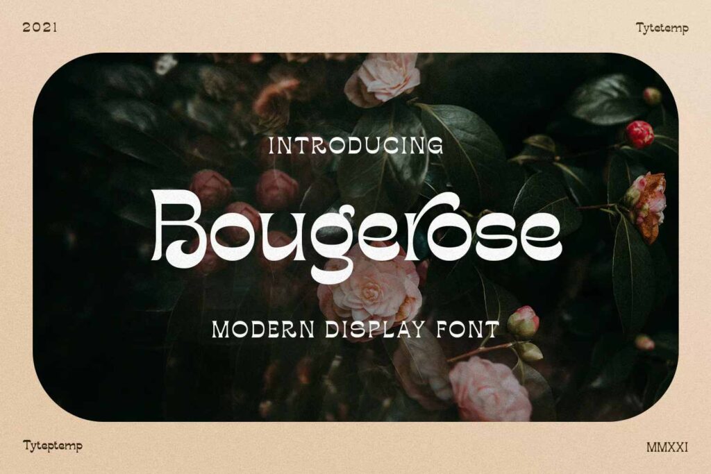 Bugerose Font download