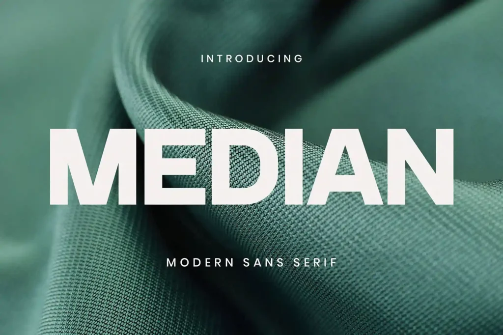 Median San serif font download