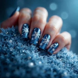 Snowflake Nail Art download