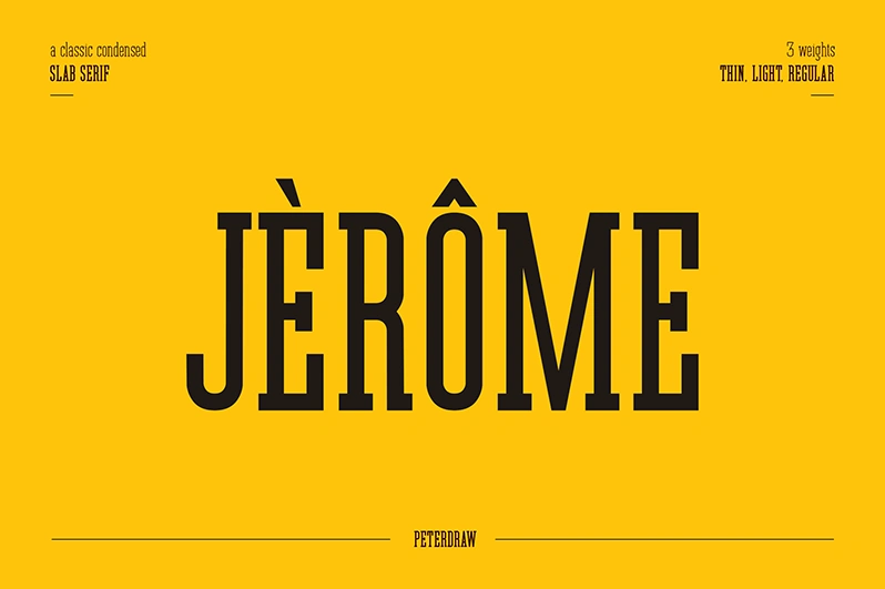 Jerome font download