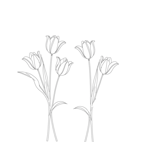 Minimal Floral Line Art download