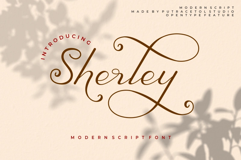 Sherley font download