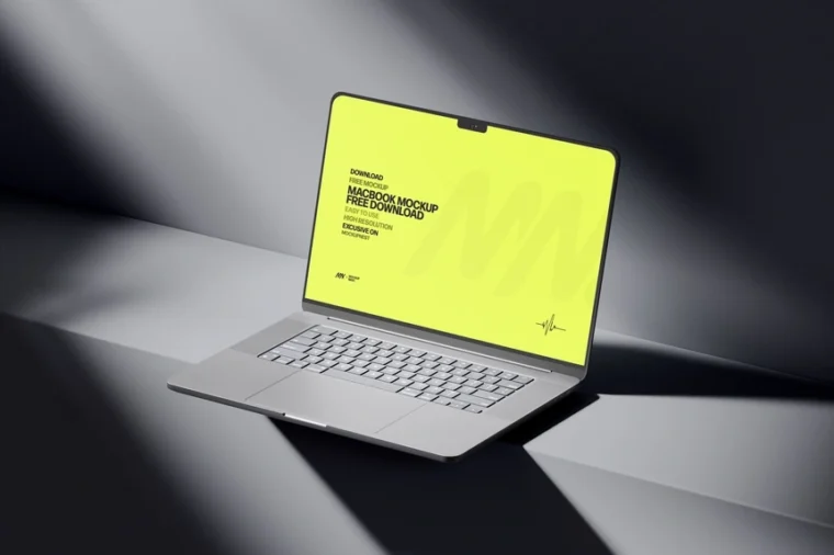 Free MacBook Pro Mockup