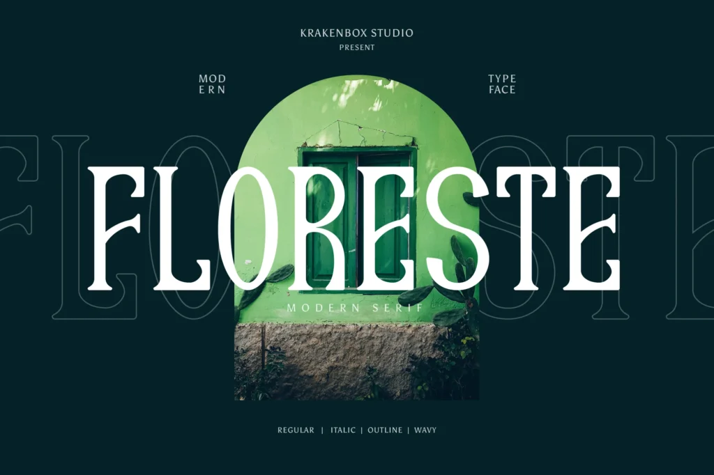 Floreste Font Preview