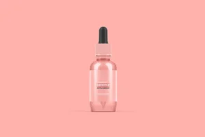 Serum Bottle Packaging Mockup